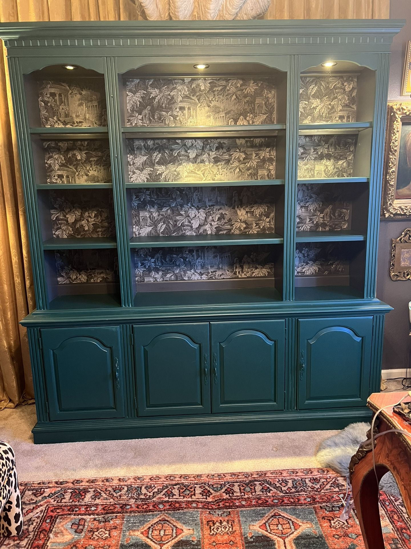 Bookcase Credenza Sideboard Hutch 