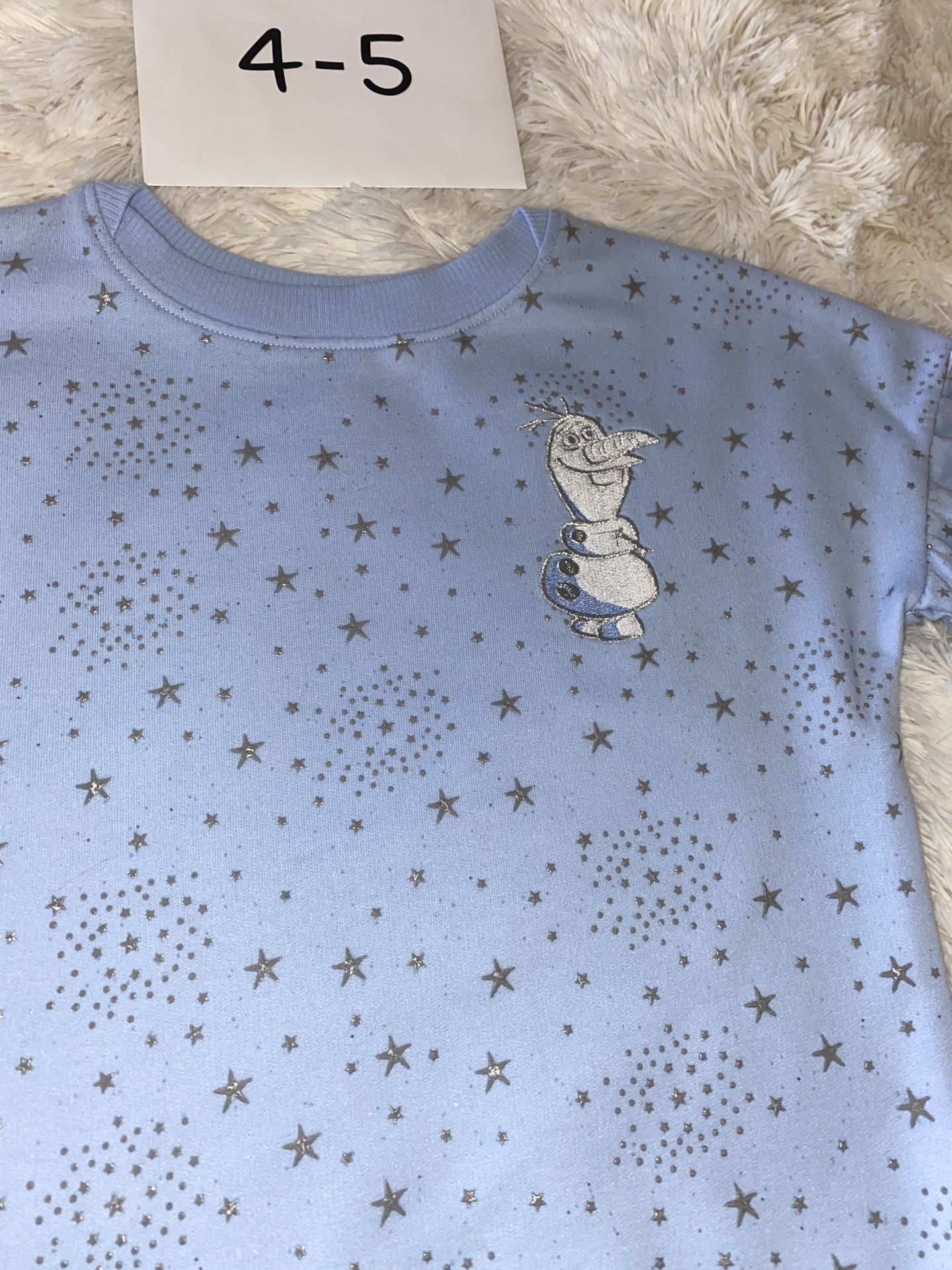Frozen Olaf Girls Sweater XS (4/5)