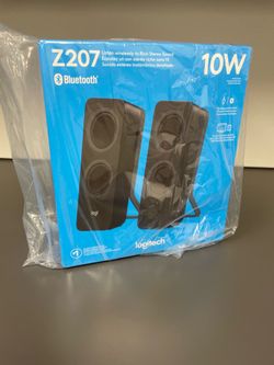 New Logitech z207 2.0 Bluetooth speakers