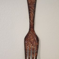 Metal Wall Decor Spoon And Fork