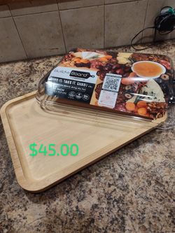 Farberware Bamboo  Charturie Board-NEW