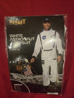 X-Large Adult White NASA Jumpsuit - NASA