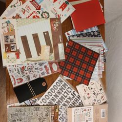 Assorted Scrapbooking Items