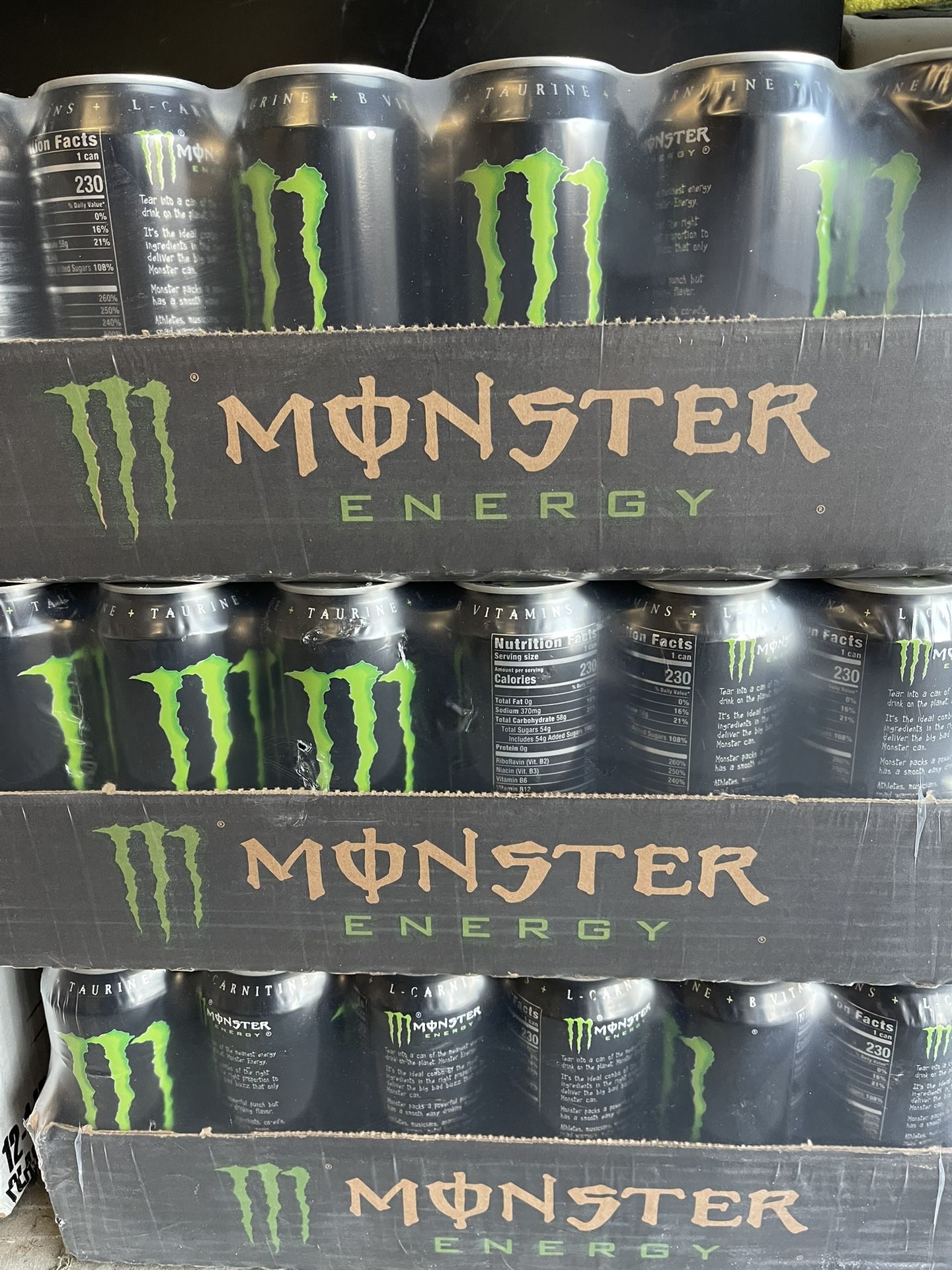 Monster Energy Drinks