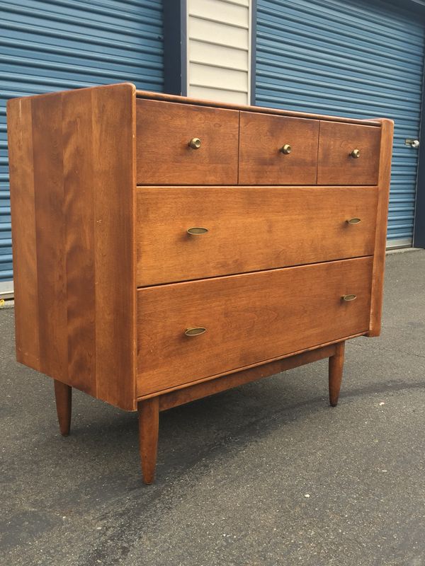 Vintage Mid Century 3 Drawer Dresser By Conant Ball Delivery
