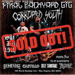 Corrupted Youth Last Backyard Show