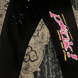 Black Sp5ider Pants 