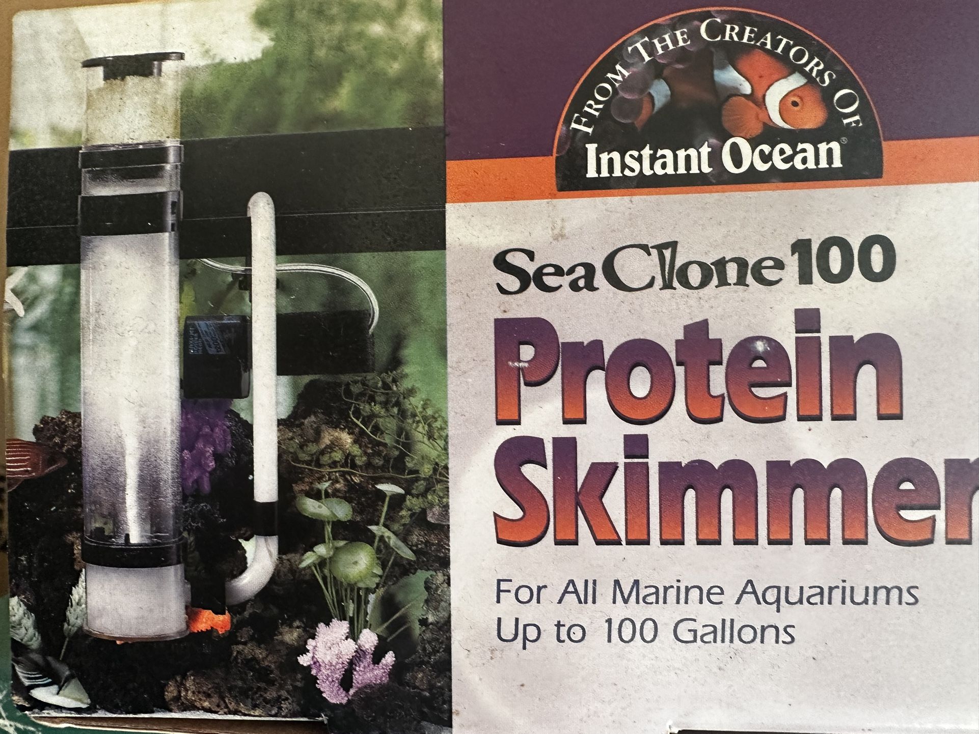 Sea Clone Protein Skimmer 100g New