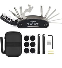 NIB All-In-One Bicycle Repair Kit in Carrying Case