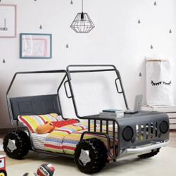 Jeep Twin Car Bed With Mattress Zero Down Available 