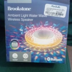 Ambient Light Water Wave Wireless Bluetooth Speaker 