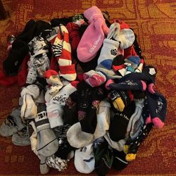 50 Pairs Of Various Socks 