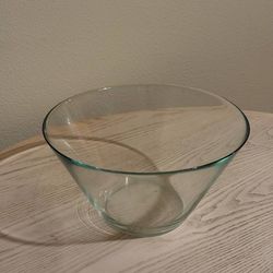 Glass bowl 13 inches