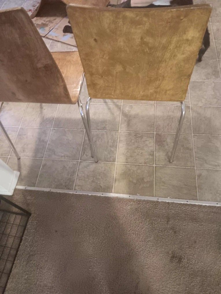 WOODEN MID CENTURY MODERN DINNING CHAIRS