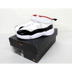 Jordan Jumpman Two Trey Toddler Size 10C New White Black Gym Red