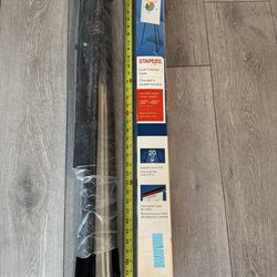 Easel Display Stand, Instant Floor Poster, Lightweight, Collapsible and Portable with Tripod Base, Aluminum Adjustable Height 38-66” Supports 20 lbs