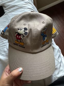 Mickey Disney Characters Embroidered Baseball Cap