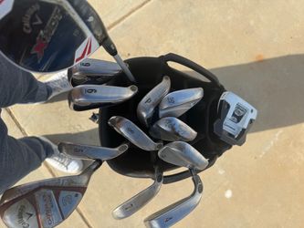 Taylormade / callaway Golf set with Vessel Bag