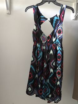 ROXY New dress , size L . Soft fabric print
