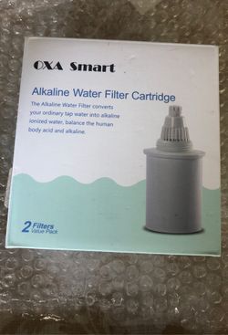 Alkaline water filter cartridge