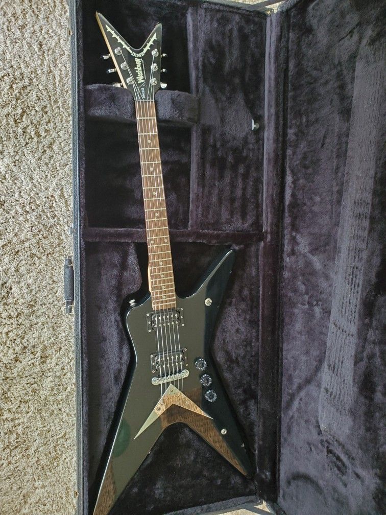 Washburn Dime 332 Black w/OHSC