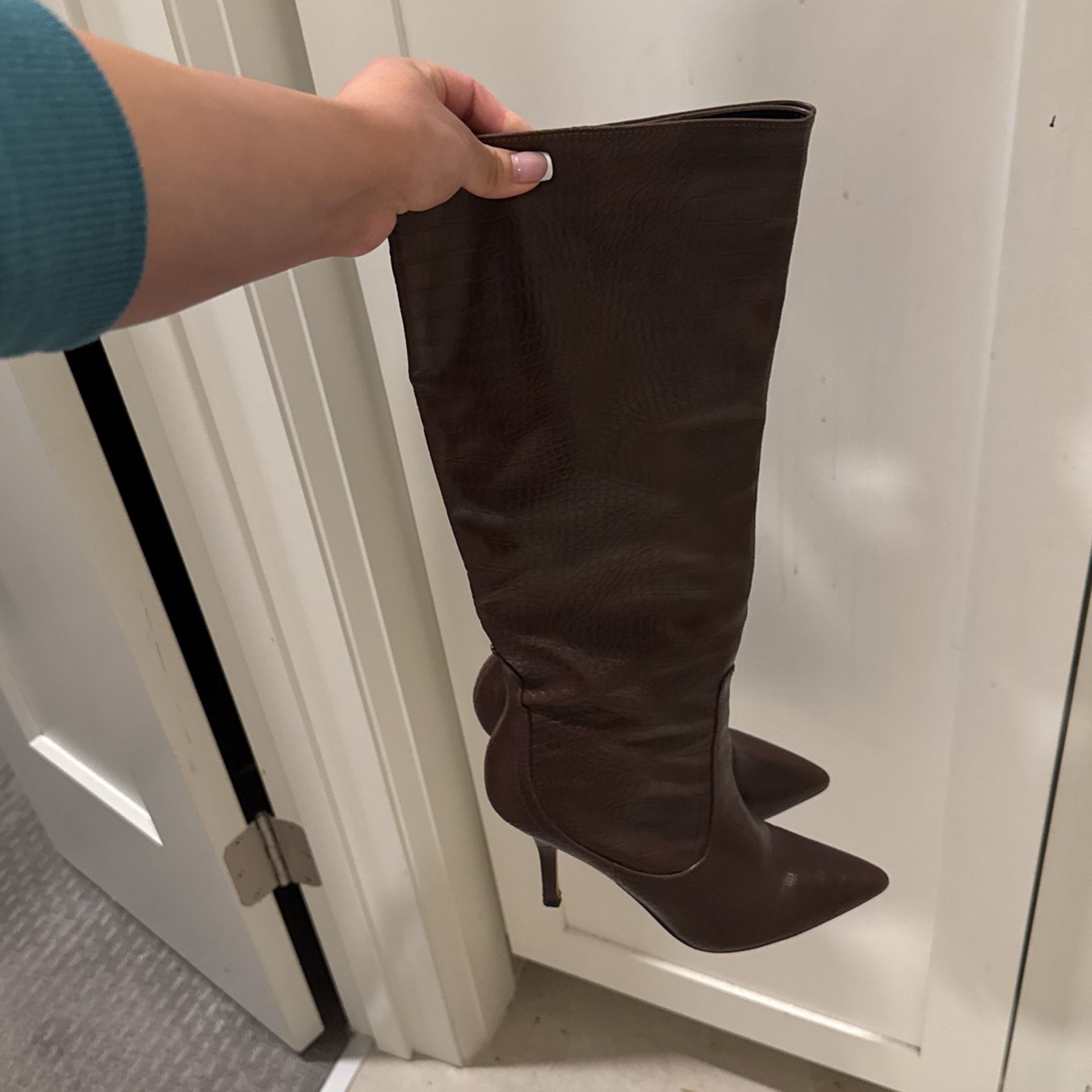 Brown Heel Boots