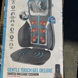 Homedics Gentle Touch Gel Deluxe Massage Cushion
