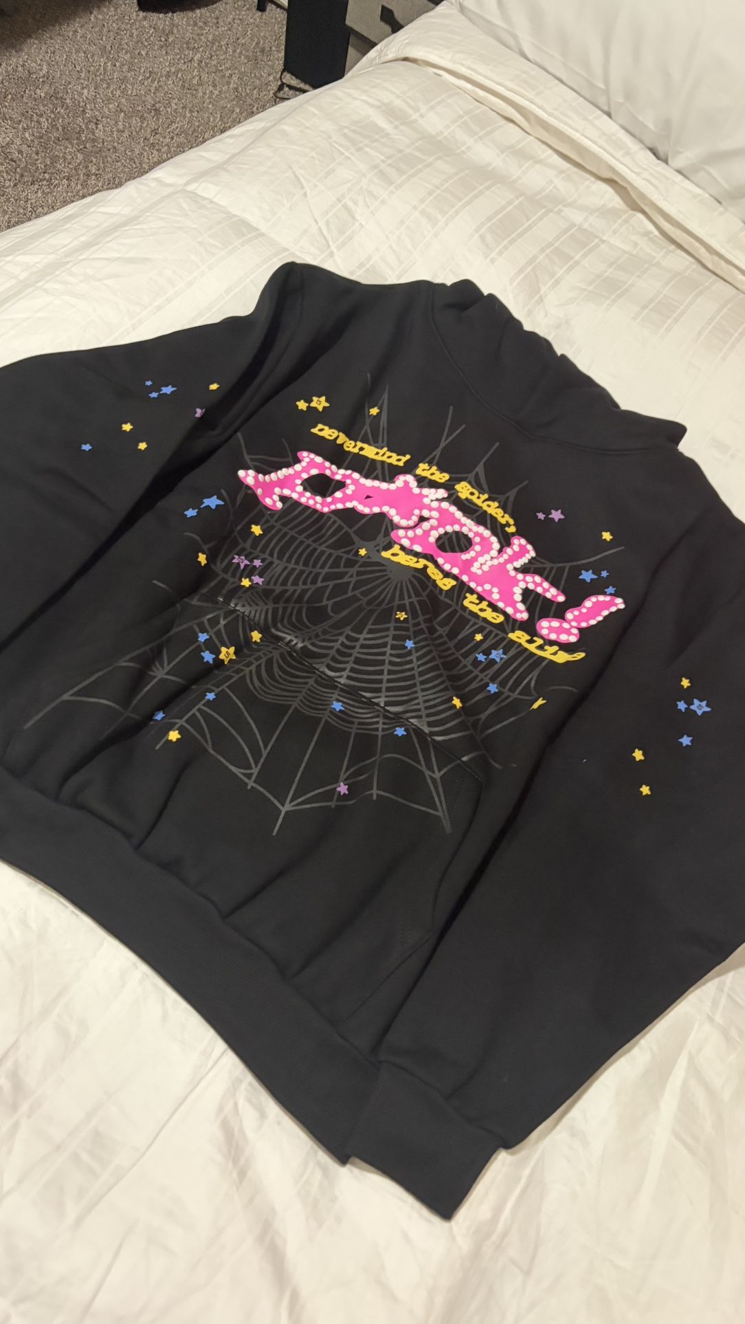 spider hoodie 