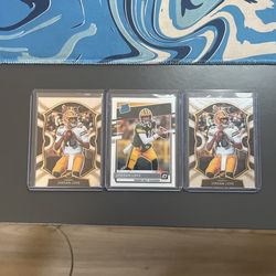 Jordan Love Rookie Lot Of 3