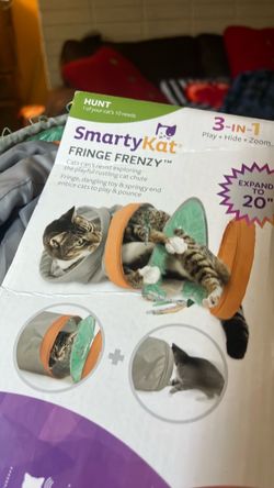 SmartyKat Fringe Frenzy 3-in-1 Cat Toy