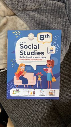 Social studies workbook for 8th graders
