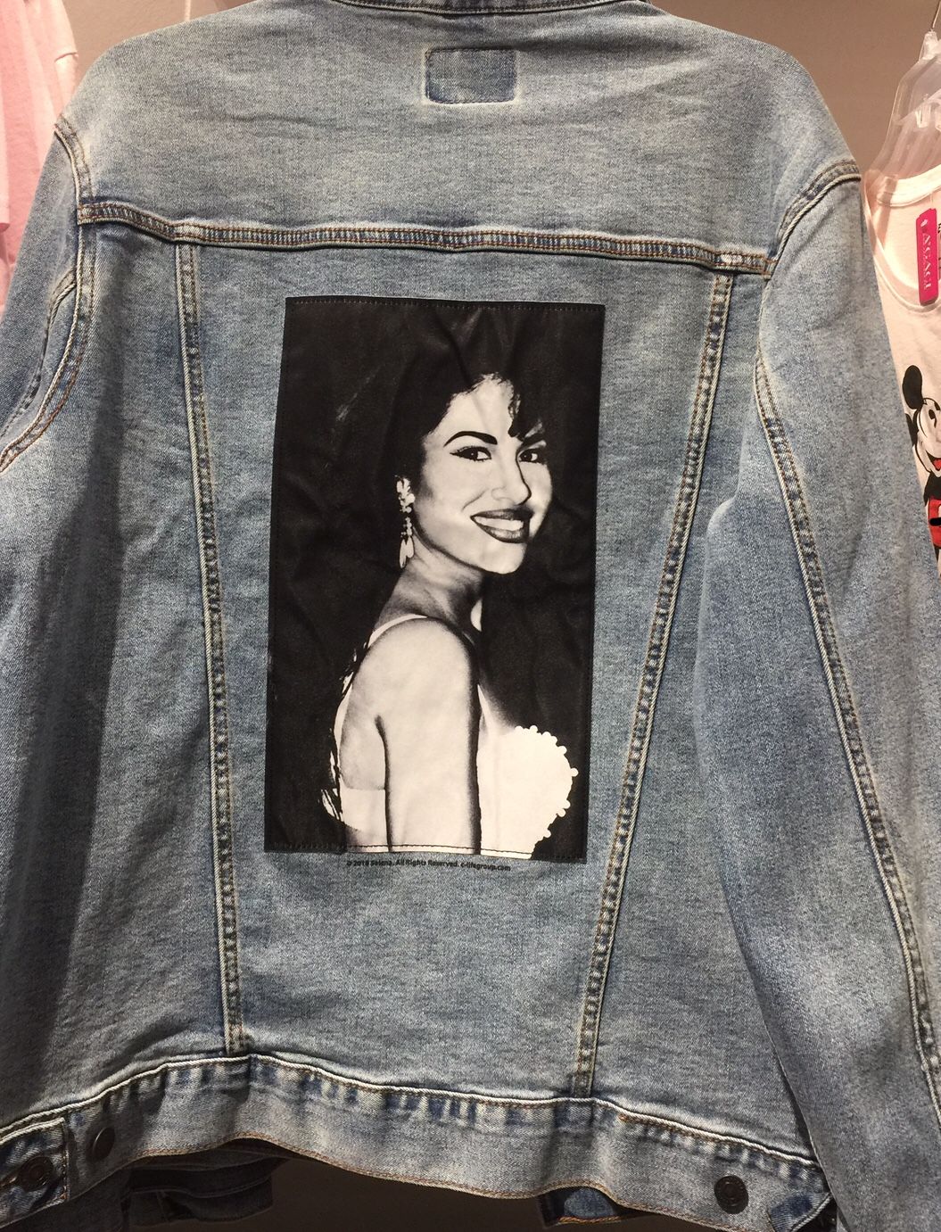 Selena Quintanilla Denim Jacket size L