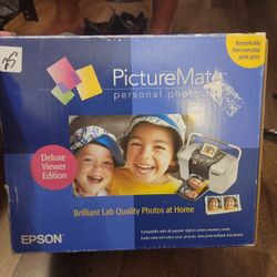EPSON PictureMate Deluxe Viewer Edition Photo Printer.. Brand New 