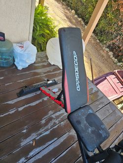 Oppsidecor work out bench 💪
