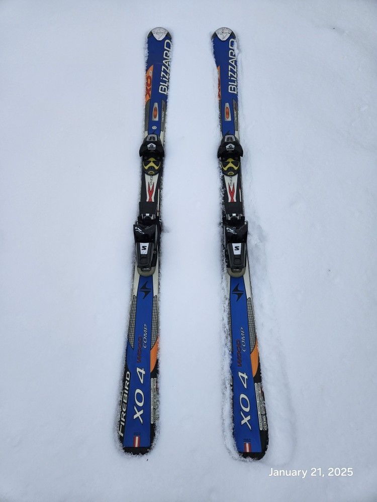 Blizzard Firebird X04 Skis 151 cm With SALOMON binding