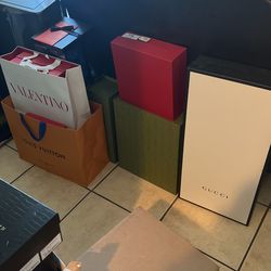 Several Designer Boxes 