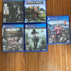PS4 Game Lot