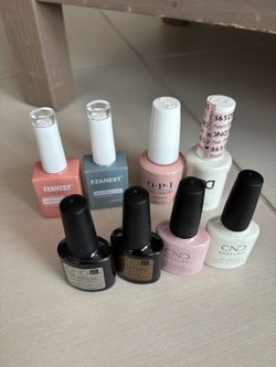 Gel nail polish and manicure prep kit