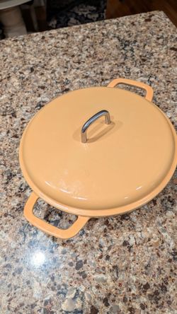 Enameled Cast Iron Braiser with Lid