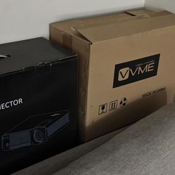 Brand New Led Projector HDMI USB VGA Pro White Model 