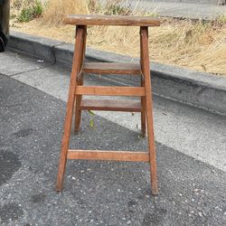 Antique Wooden Ladder 