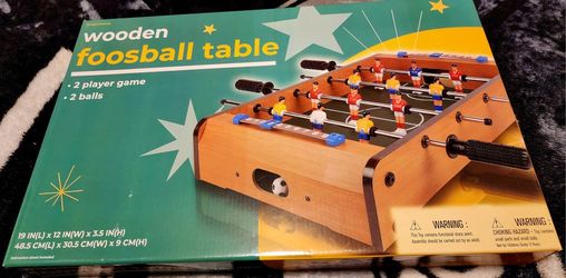 New Wooden Foosball Table 