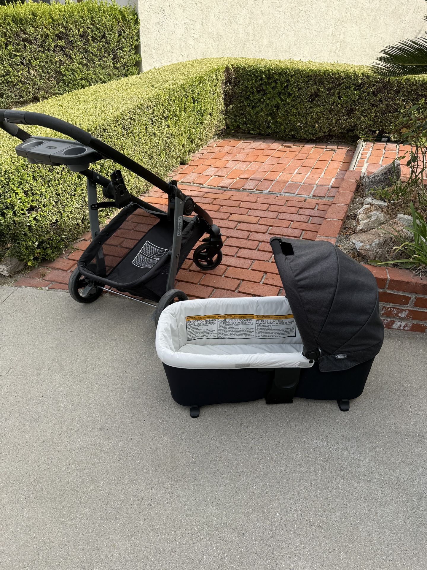 Graco Bassinet W Stroller Attachment Modes
