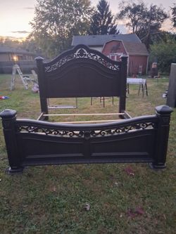 King size bed frame