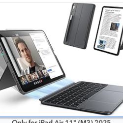 ESR for iPad Air 11 Inch Case with Keyboard M4/M3/M2 (2026/2025/2024) & Air 5th/4th Gen Shift Keyboard Case, Magnetic Detachable Keyboard, Portrait/La