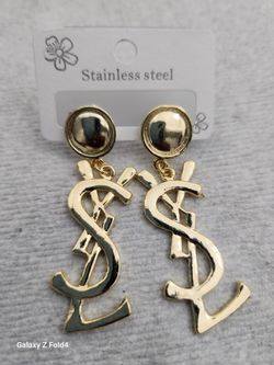 YSL ear rings