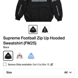 Supreme Zip Up