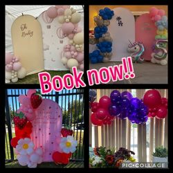 Balloon Garland And Set Ups