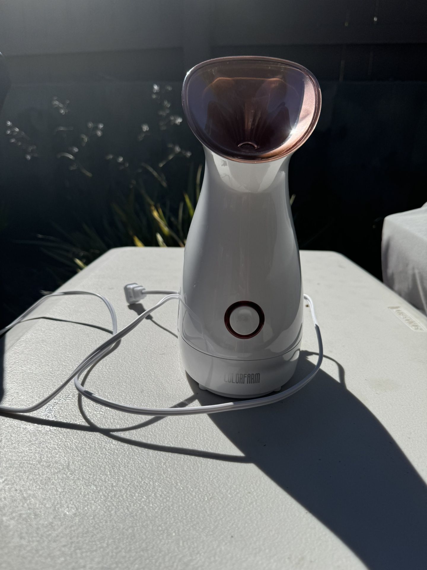 Colorfarm facial steamer