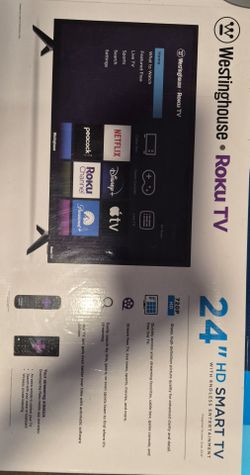 24" Westinghouse Roku Smart Tv